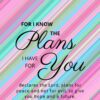 Christian Wallpaper – Stripes Jeremiah 29:11