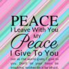 Christian Wallpaper – Stripes John 14:27