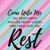 Christian Wallpaper – Stripes Matthew 11:28