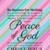 Christian Wallpaper – Stripes Philippians 4:6-7