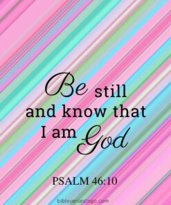 Christian Wallpaper – Stripes Psalm 46:10