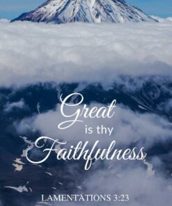 Christian Wallpaper - Summit Lamentations 3:23