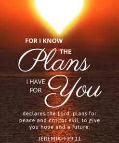 Christian Wallpaper – Sun Heart Jeremiah 29:11