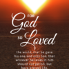 Christian Wallpaper – Sun Heart John 3:16