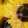 Christian Wallpaper – Sunflower Philippians 4:6-7
