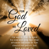 Christian Wallpaper – Sunrays John 3:16
