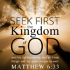Christian Wallpaper – Sunrays Matthew 6:33