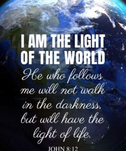 Christian Wallpaper - Sunrise Earth John 8:12