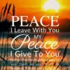 Christian Wallpaper – Sunrise John 14:27