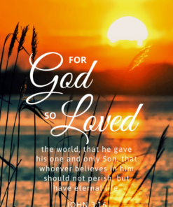 Christian Wallpaper – Sunrise John 3:16