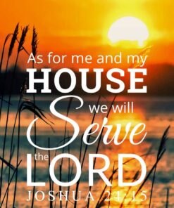 Christian Wallpaper – Sunrise Joshua 24:15