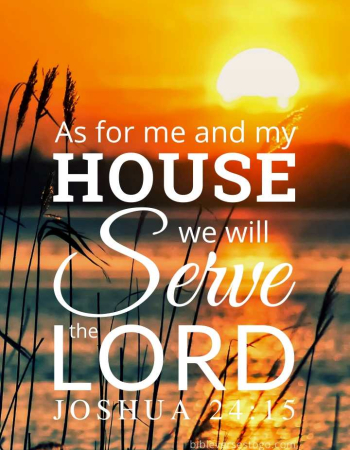 Sunrise Joshua 24:15