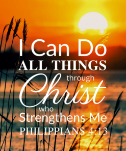 Christian Wallpaper – Sunrise Philippians 4:13