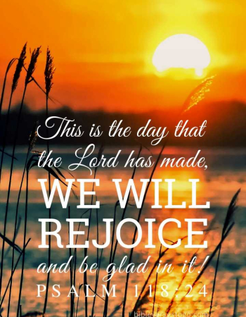 Sunrise Psalm 118:24