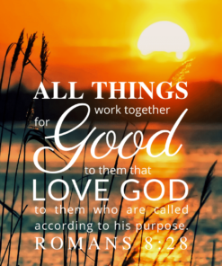 Christian Wallpaper – Sunrise Romans 8:28