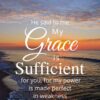 Christian Wallpaper - Sunset Bay 2 Corinthians 12:9