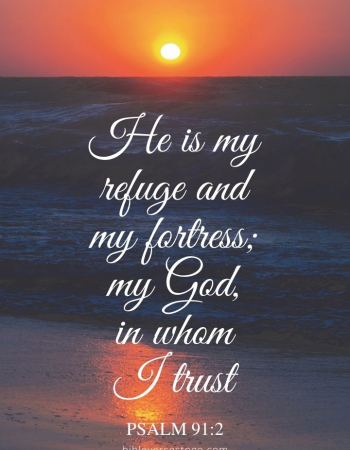 Sunset Beach Psalm 91:2
