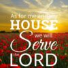 Christian Wallpaper – Sunset Joshua 24:15