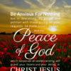 Christian Wallpaper – Sunset Philippians 4:6-7