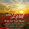 Christian Wallpaper – Sunset Proverbs 3:5-6