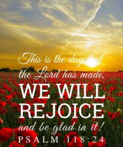 Christian Wallpaper – Sunset Psalm 118:24