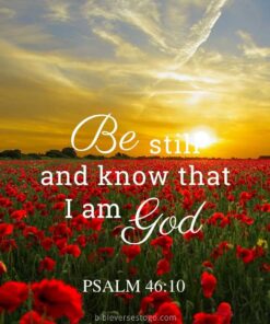 Christian Wallpaper – Sunset Psalm 46:10