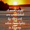 Christian Wallpaper - Sweden Sunrise Psalm 37:23