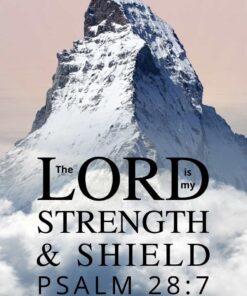 Christian Wallpaper - The Rock Psalm 28:7