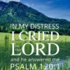Christian Wallpaper - Tranquility Psalm 120:1