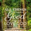 Christian Wallpaper – Treeline Romans 8:28