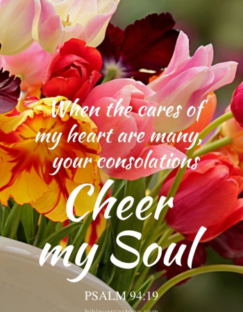 Tulip Garden Psalm 94:19