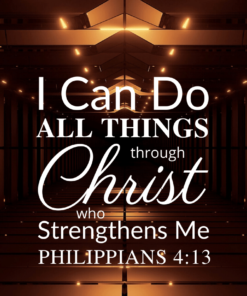 Christian Wallpaper - Tunnel Philippians 4:13