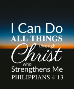 Christian Wallpaper - Twilight Philippians 4:13