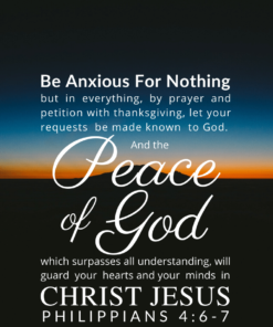 Christian Wallpaper – Philippians 4:6-7