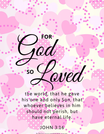 Valentine John 3:16