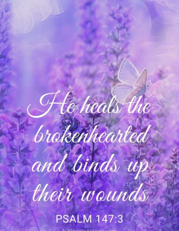 Violet Sage Psalm 147:3