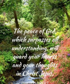 Christian Wallpaper - Wales Gardens Philippians 4:7