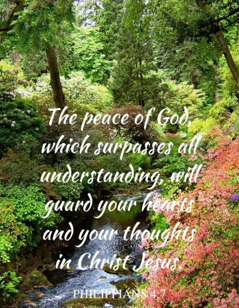 Wales Gardens Philippians 4:7