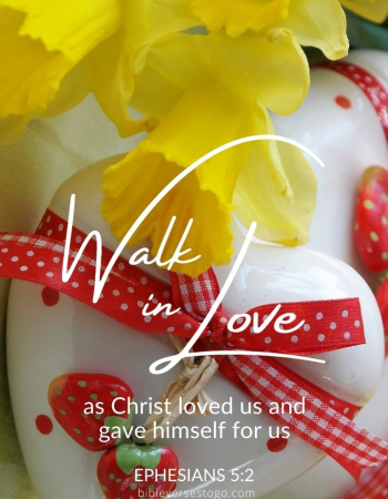 Walk in Love Ephesians 5:2