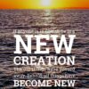 Water Sunrise - 2 Corinthians 5:17