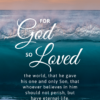 Christian Wallpaper - Waves John 3:16