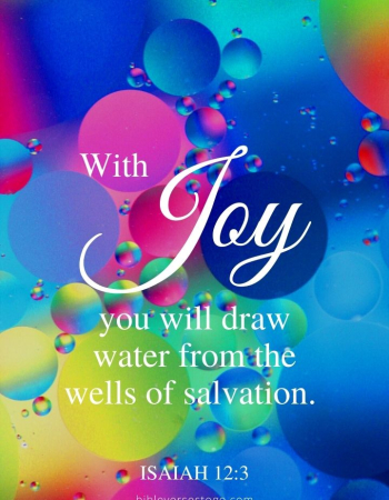 Wells of Salvation Isaiah 12:3