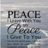 Christian Wallpaper – White Ocean John 14:27