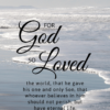 Christian Wallpaper – White Ocean John 3:16