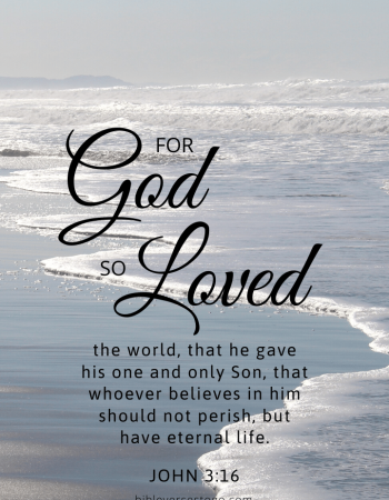 White Ocean John 3:16