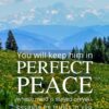 Christian Wallpaper - Yellow Field Isaiah 26:3