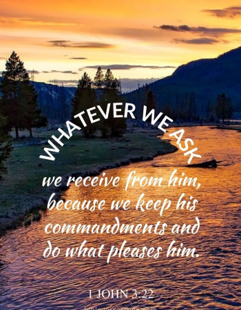Yellowstone 1 John 3:22