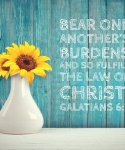 Galatians 6:2 - Bear One Another's Burdens - Bible Verses To Go