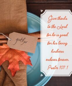 Psalm 107:1 - Loving Kindness