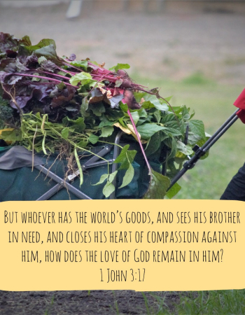 1 John 3:17 – Compassion